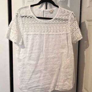 J Crew Linen top